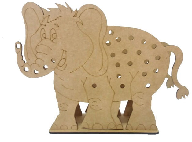 Elefante Porta Lápis