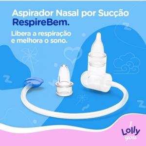 Aspirador Nasal por sucção infantil | Lolly Baby