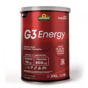 G3 Energy 200g Açaí e Guaraná | Sunflower