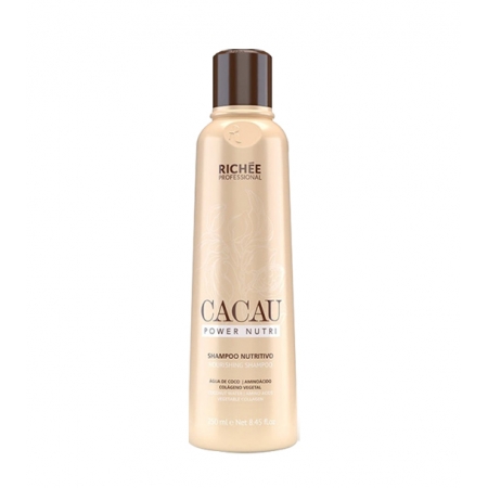 Richée Cacau Power Nutri Shampoo Nutritivo com Água de Coco 250ml/8.45 fl.oz