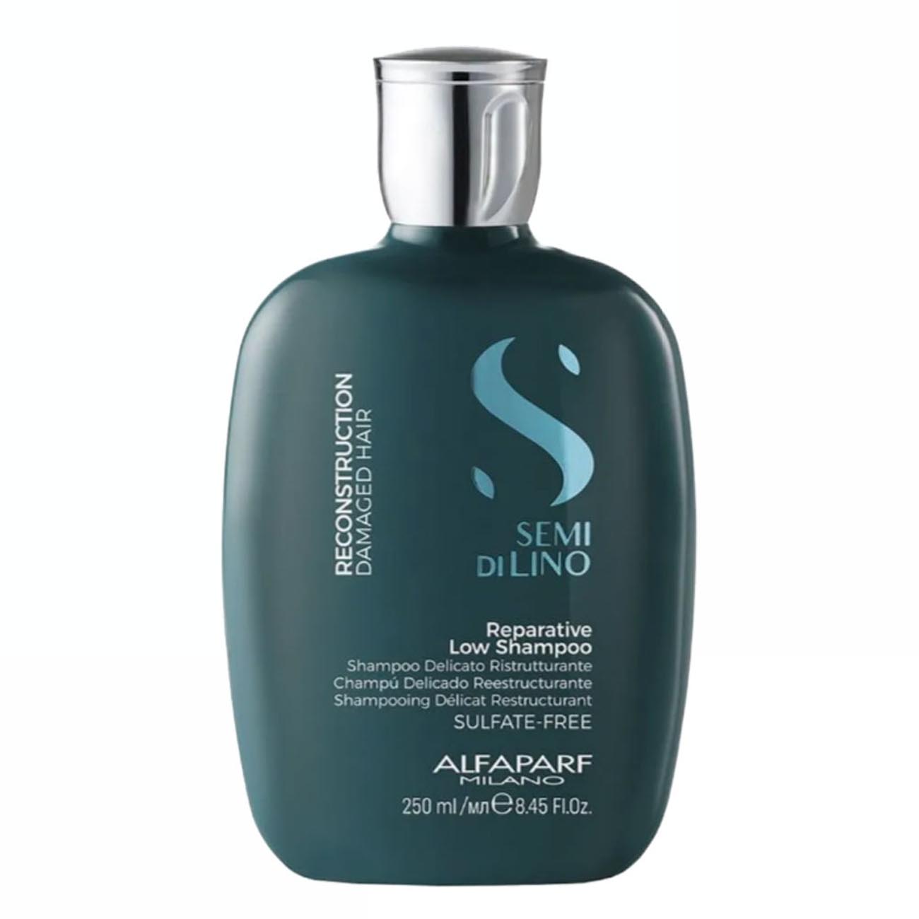 Alfaparf Milano Semi Di LINO Reconstruction Demage Hair Reparative Low Shampoo 250ml/8.45fl.oz