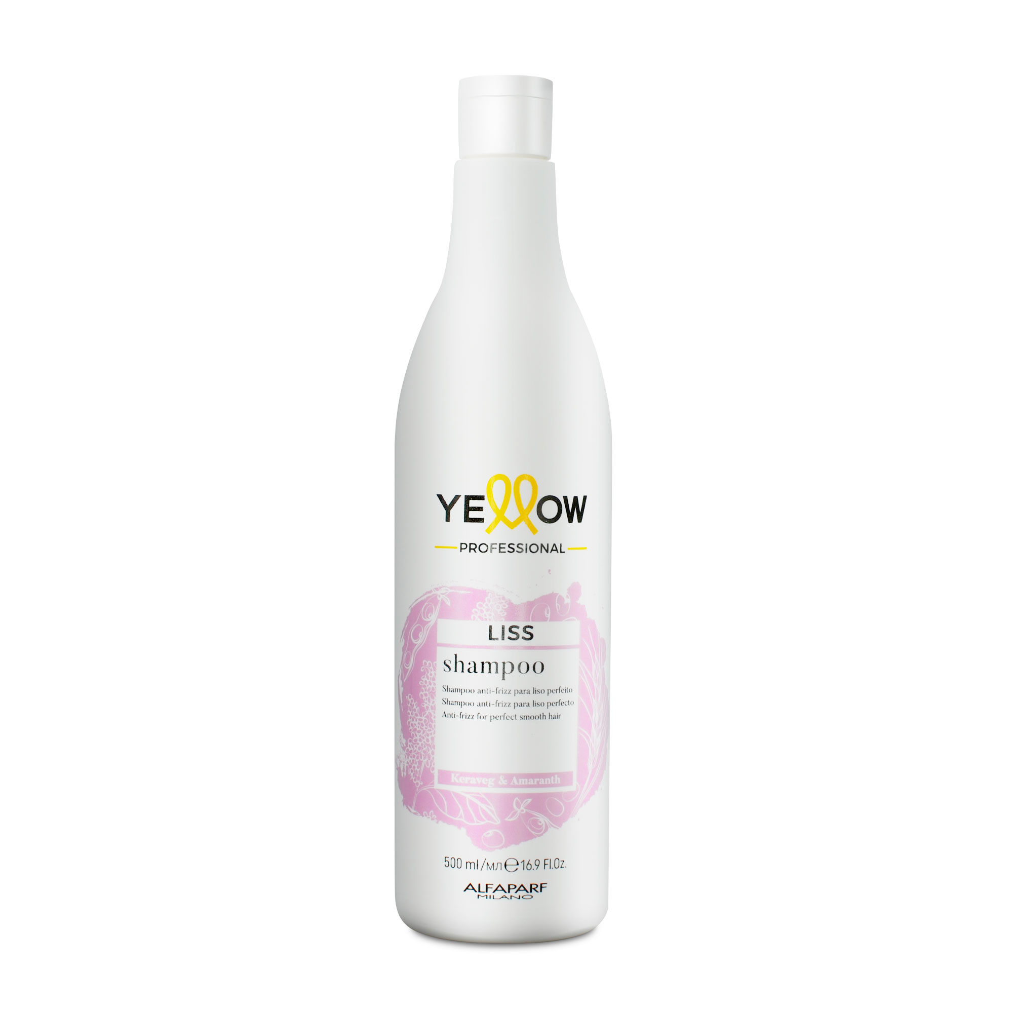 Alfaparf Yellow Liss Shampoo Lisos Perfeitos 500ml