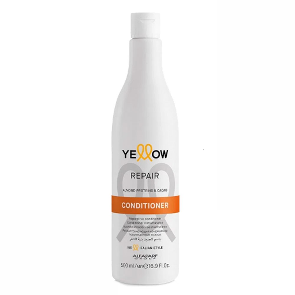 Alfaparf Yellow Repair Conditioner With Almond Proteins & Cacao 500ml/16.9fl.oz