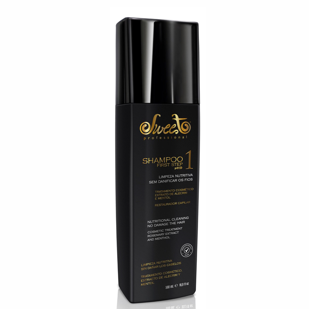 Sweet Hair Lovely Shampoo de Limpeza Passo 1 - 500ml