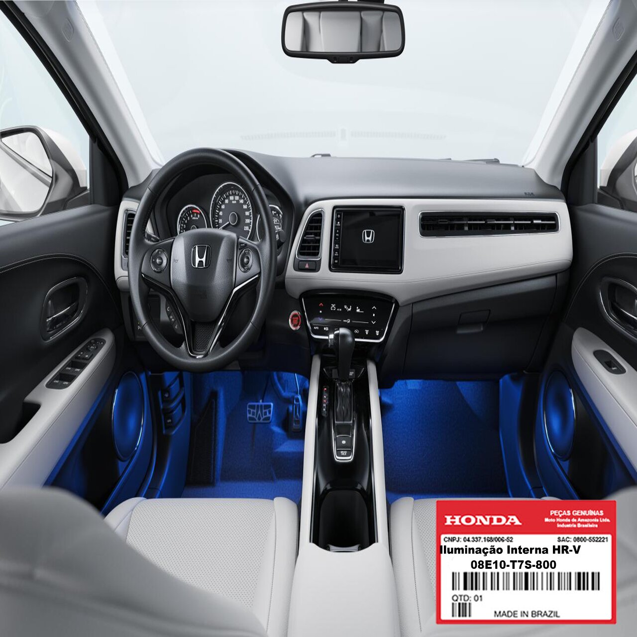 Iluminação Interna Honda HR-V 2015-2016-2017-2018/2020 Original 08E10T7S800