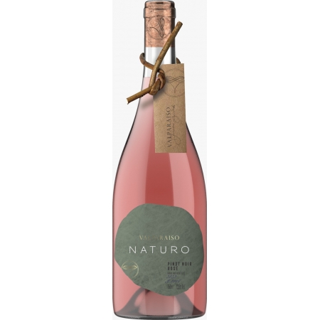 Vinícola Valparaiso Naturo Pinot Noir Rosé safra 2022