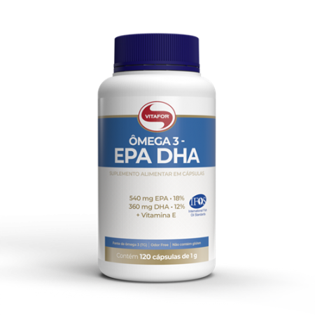 OMEGA 3 EPA e DHA (120Caps) - VITAFOR