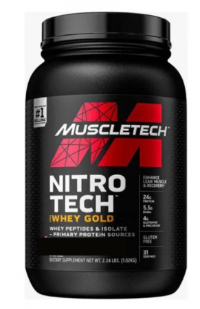 WHEY PROTEIN NITROTECH GOLD CHOCOLATE 2LBS