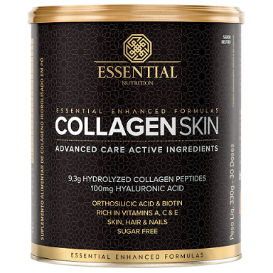 Colágeno Collagen Skin Neutro Lata 330g - Essential