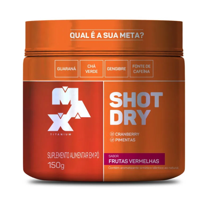 Diurético Shot Dry 150g - Max titanium