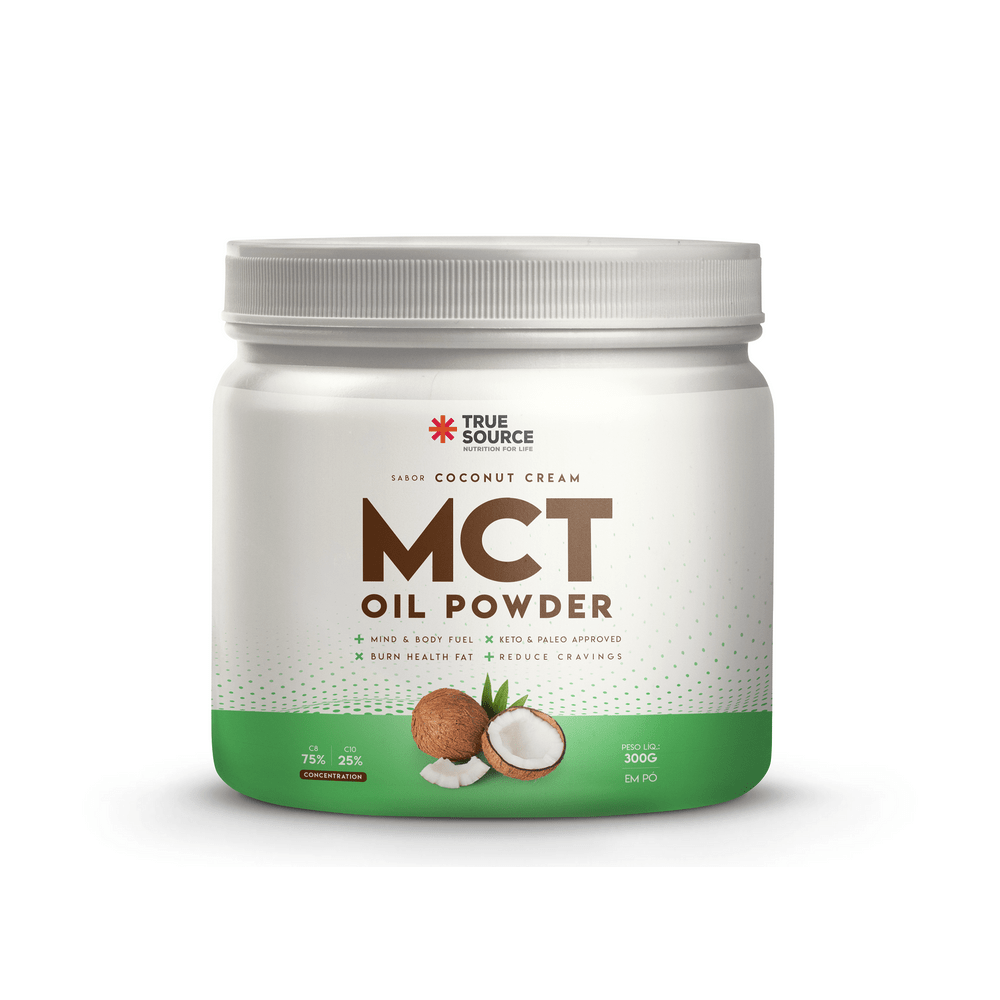 MCT OIL POWDER TRUE COCONUT CREAM 300G - TRUE SOURCE