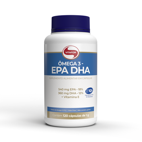 OMEGA 3 EPA e DHA (120Caps) - VITAFOR