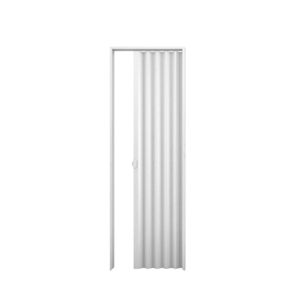 Porta Sanfonada PVC 210x100cm Plasbil Branca
