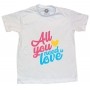 Camiseta INFANTIL All You Need is Love - Foto 1