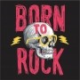 Camiseta INFANTIL Born To Rock - Foto 3