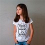 Camiseta Infantil Hoje é dia de Rock mamãe - Foto 0