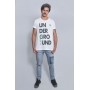 Camiseta Masculina Life Happens Underground Blur by Little Rock - Foto 1