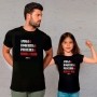 Kit Camisetas Pai e Filha Parceiros - Foto 0