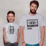 Kit Camisetas Pai e Filho Fita K7 IPHONE - Foto 0