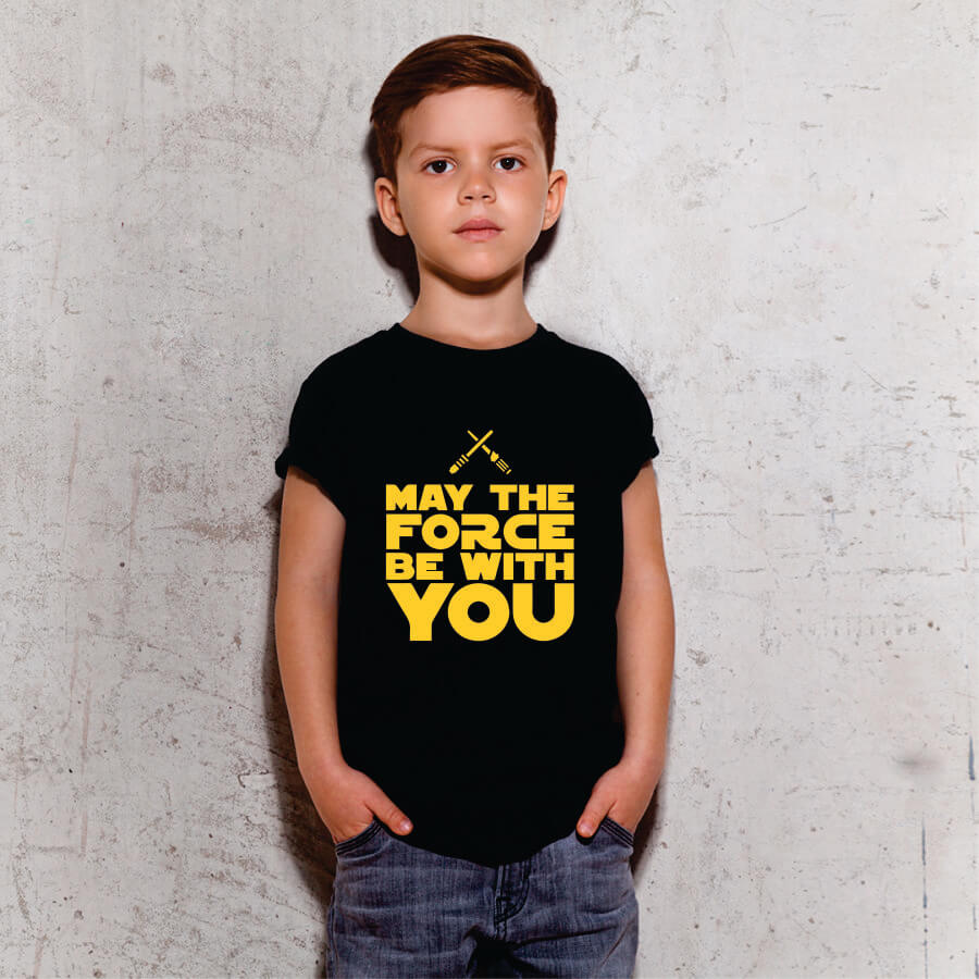 Camiseta INFANTIL Star Wars - A Força Está com você - Foto 2