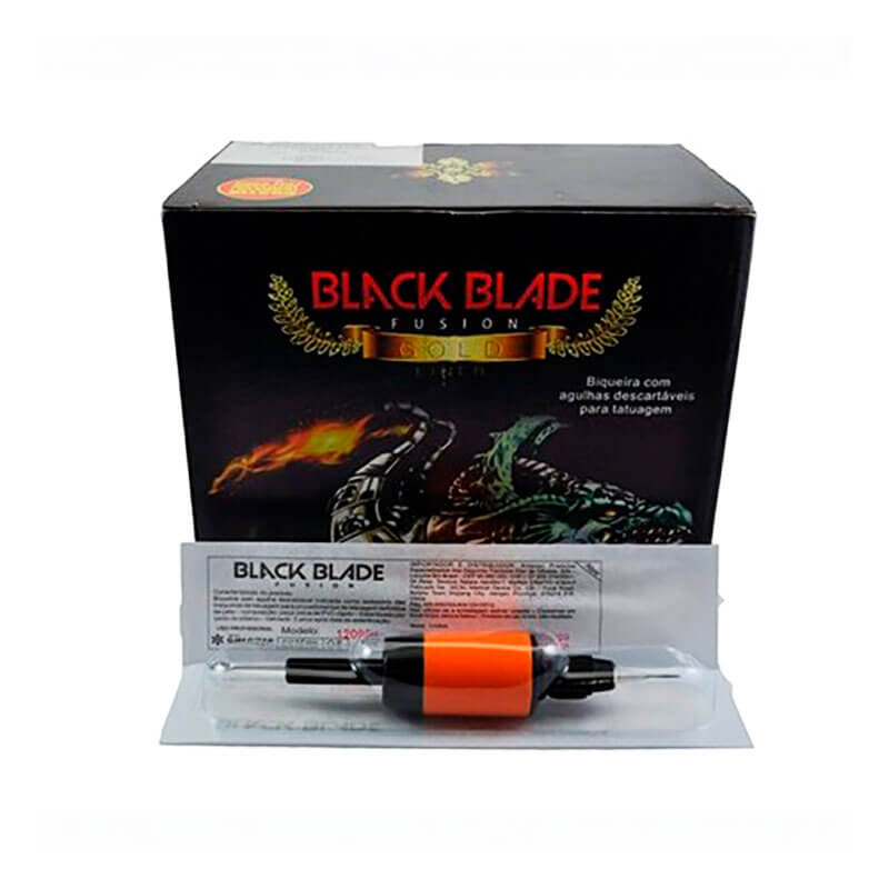 Biqueira com Agulha Black Blade Fusion 03 RL - 1 UNIDADE - Foto 4