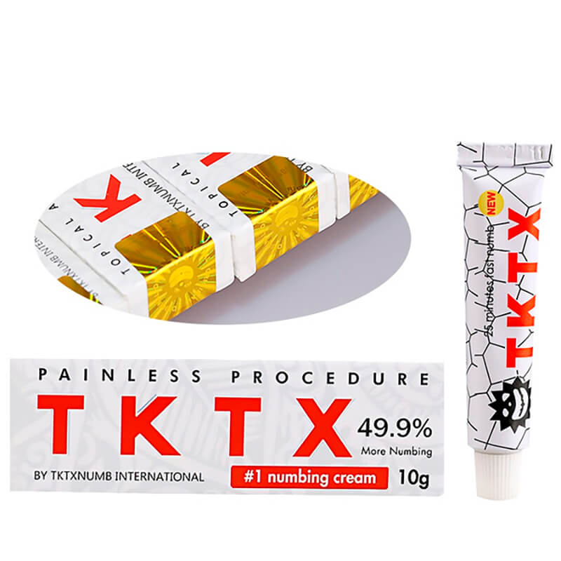 Pomada Anestésica Tktx White 10g 49%