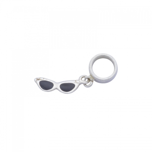 Berloque Prata 925 Óculos de Sol 11 mm