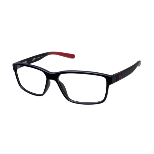 Óculos de Grau X-Treme Black Mat Fire Masculino T2542