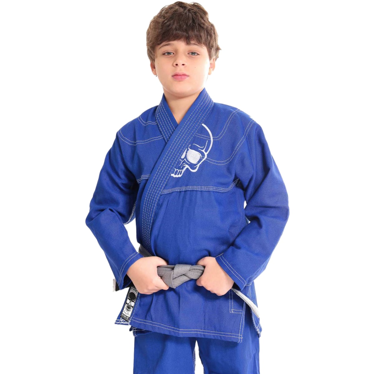 Kimono Jiu-Jitsu Infantil Kvra Alfa - Azul