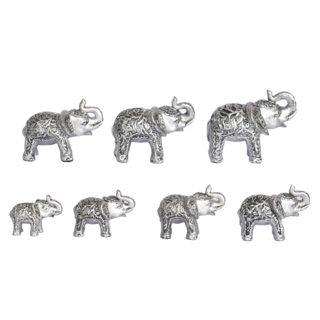 7 Elefantes Pratas Hindu 7 Cm