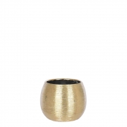 Vaso Dourado Baroni P 10,5 Cm