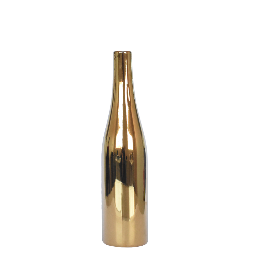 Vaso Dourado Vernier G 32,5 Cm