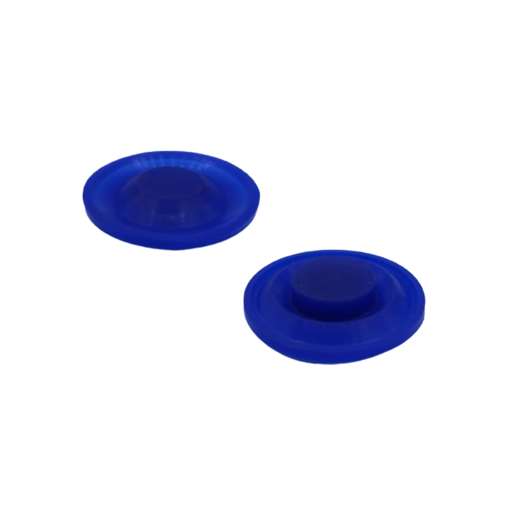 Membrana Valvula de Corte Vacuo Silicone Mod Afimilk S Cor Azul Escuro