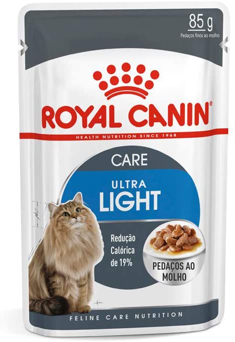 Alimento Úmido Royal Canin Feline Ultra Light Sachê -85g