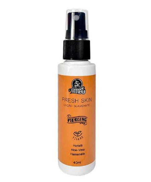 Spray para Piercing Vegano - Fresh Skin Loção 40 ml
