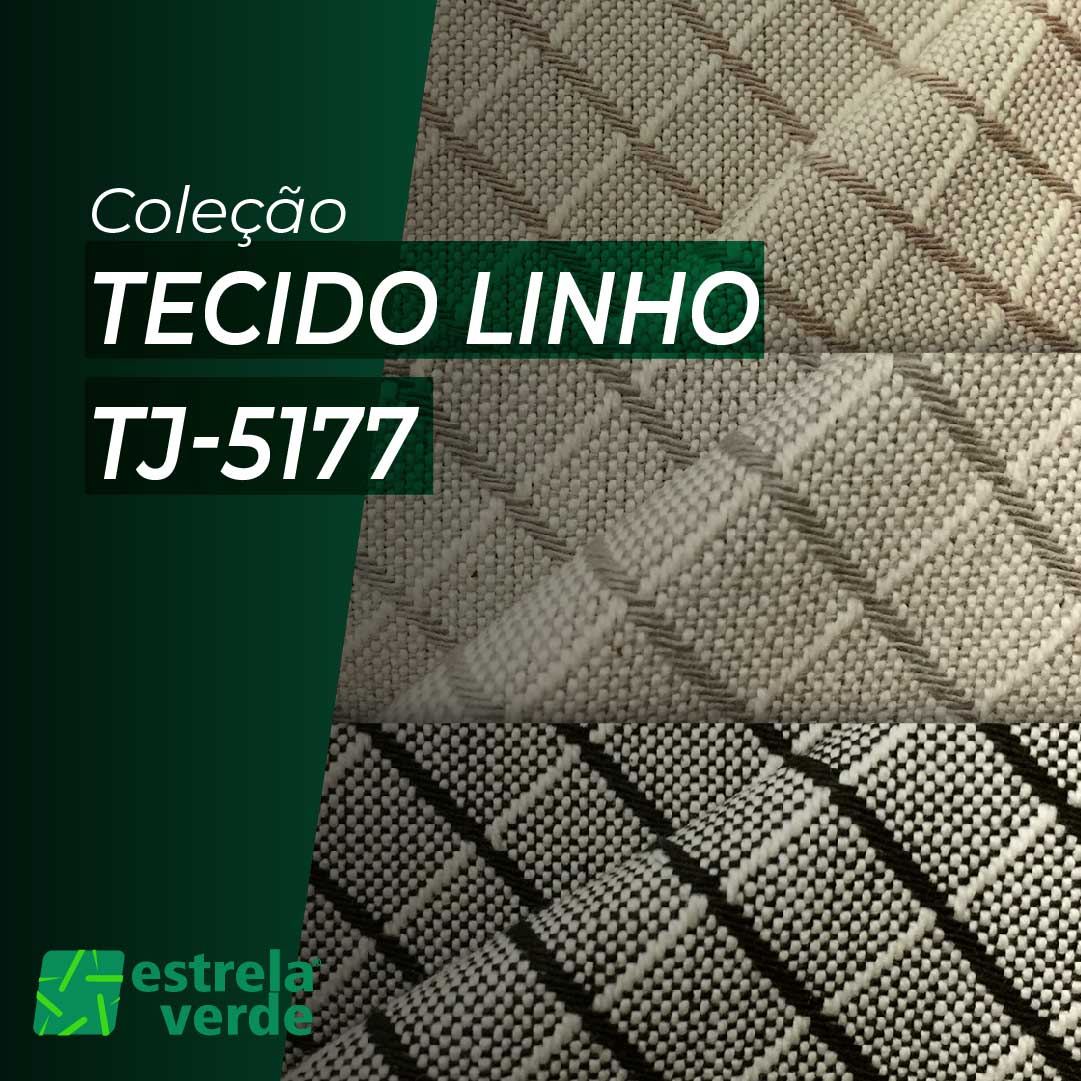 TECIDO LINHO TJ-5177 1,40 LARG  - Estrela Verde