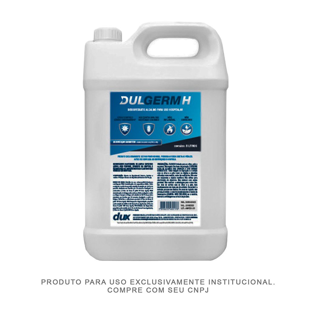 Desinfetante Super Concentrado DulGerm H Defender - 5 Litros