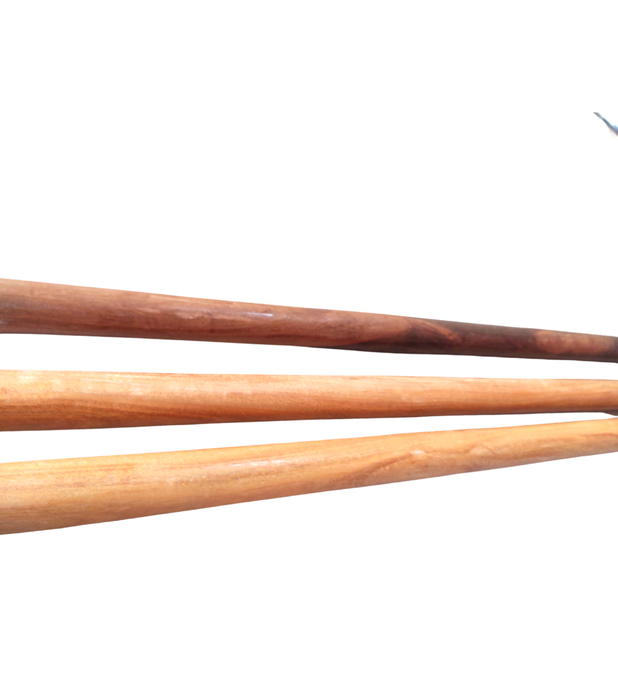 Bastão Wing Chun de até 3,0m - Cor natura da madeira (envernizado)
