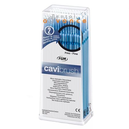 Cavibrush - Aplicador Fino Azul - FGM