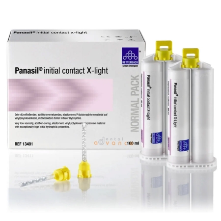 Panasil Initial Contact XLight Normal Pack 2x50ml - Kettenbach