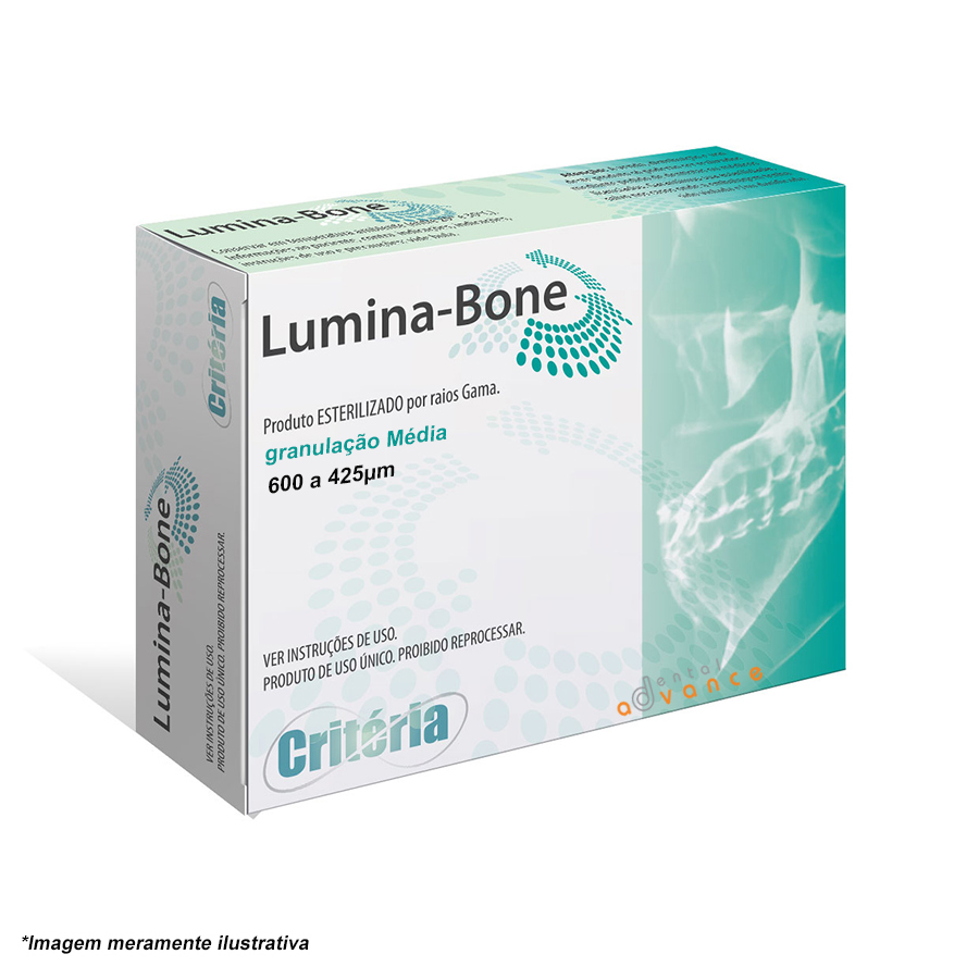 Lumina-Bone 0,5g Granulação Médio - Critéria