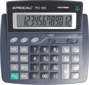 Calculadora De Mesa Com 12 Dígitos Procalc PC123