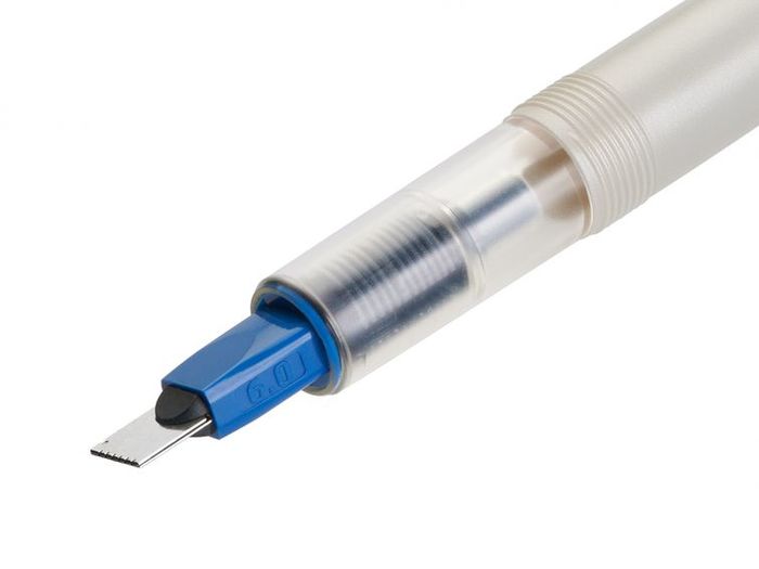 Kit - Caneta Caligráfica Pilot Parallel Pen 6.0mm + 12 Cartuchos de Recarga