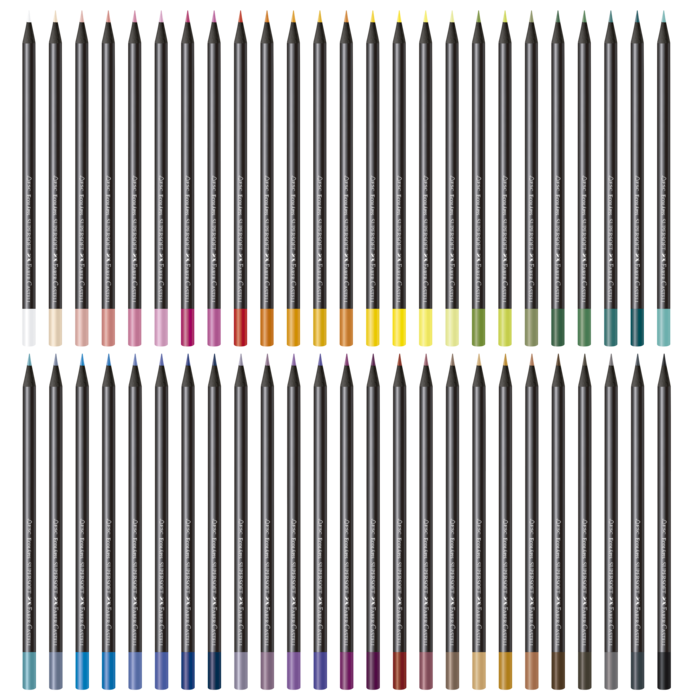 Kit - Livro de Colorir Antiestresse Mandalas + Lápis de Cor Faber-Castell Supersoft 50 Cores