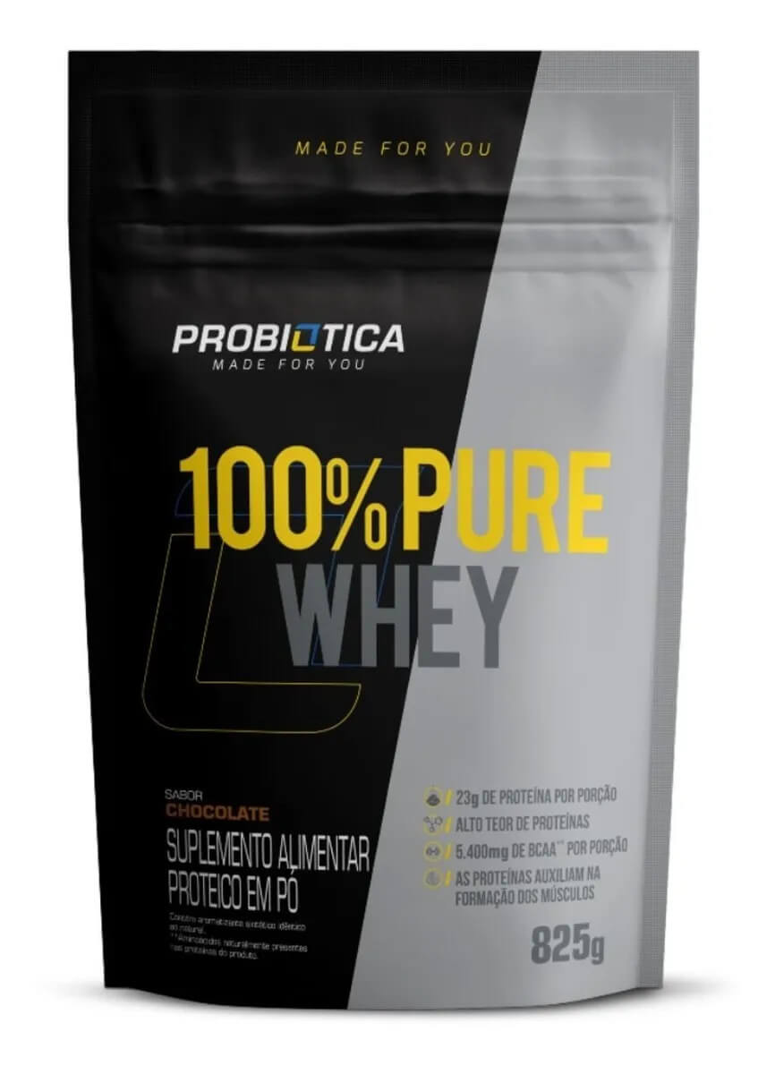 100% whey pure Probiotica 825g refil