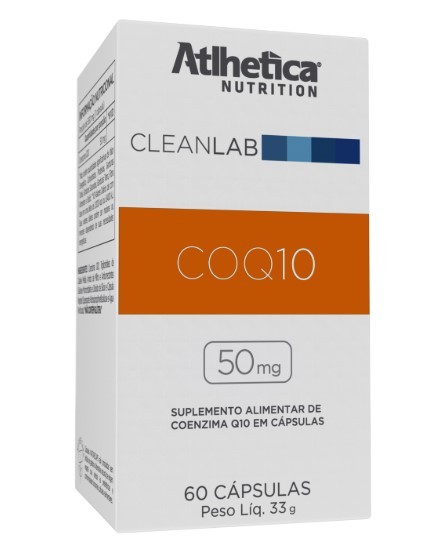 Coq10 50mg - Atlhetica Nutrition - 60 Cápssulas