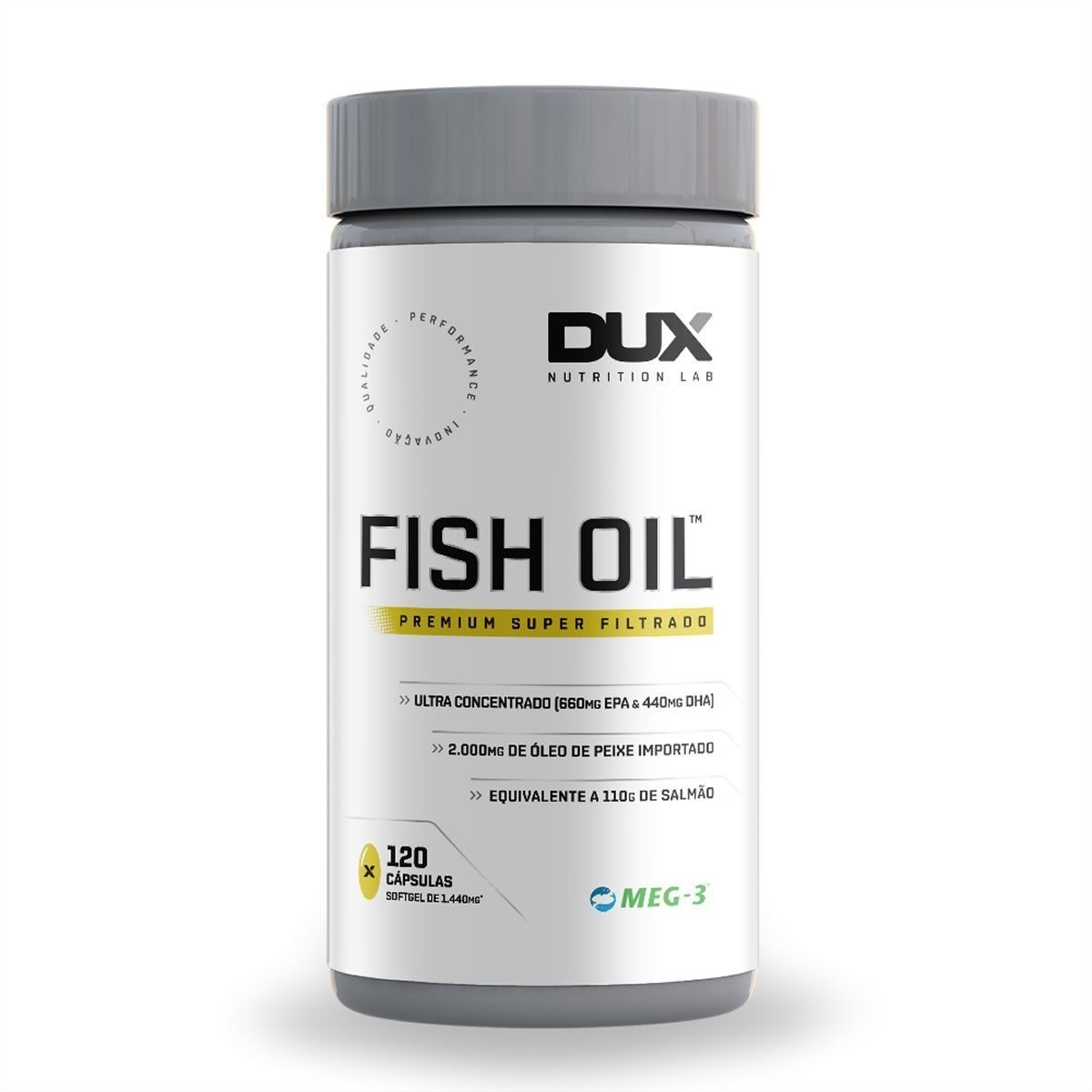 Fish Oil Dux - 120 Cápsulas