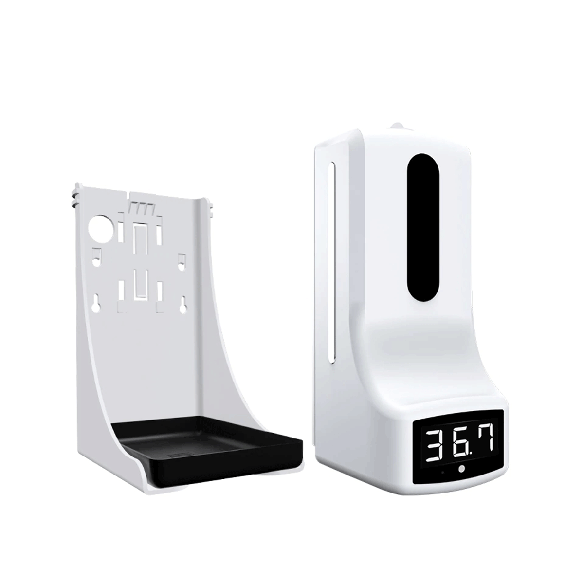 Termômetro Digital TD PRO 2 em 1 com dispenser automático de Álcool Gel - 1 Litro