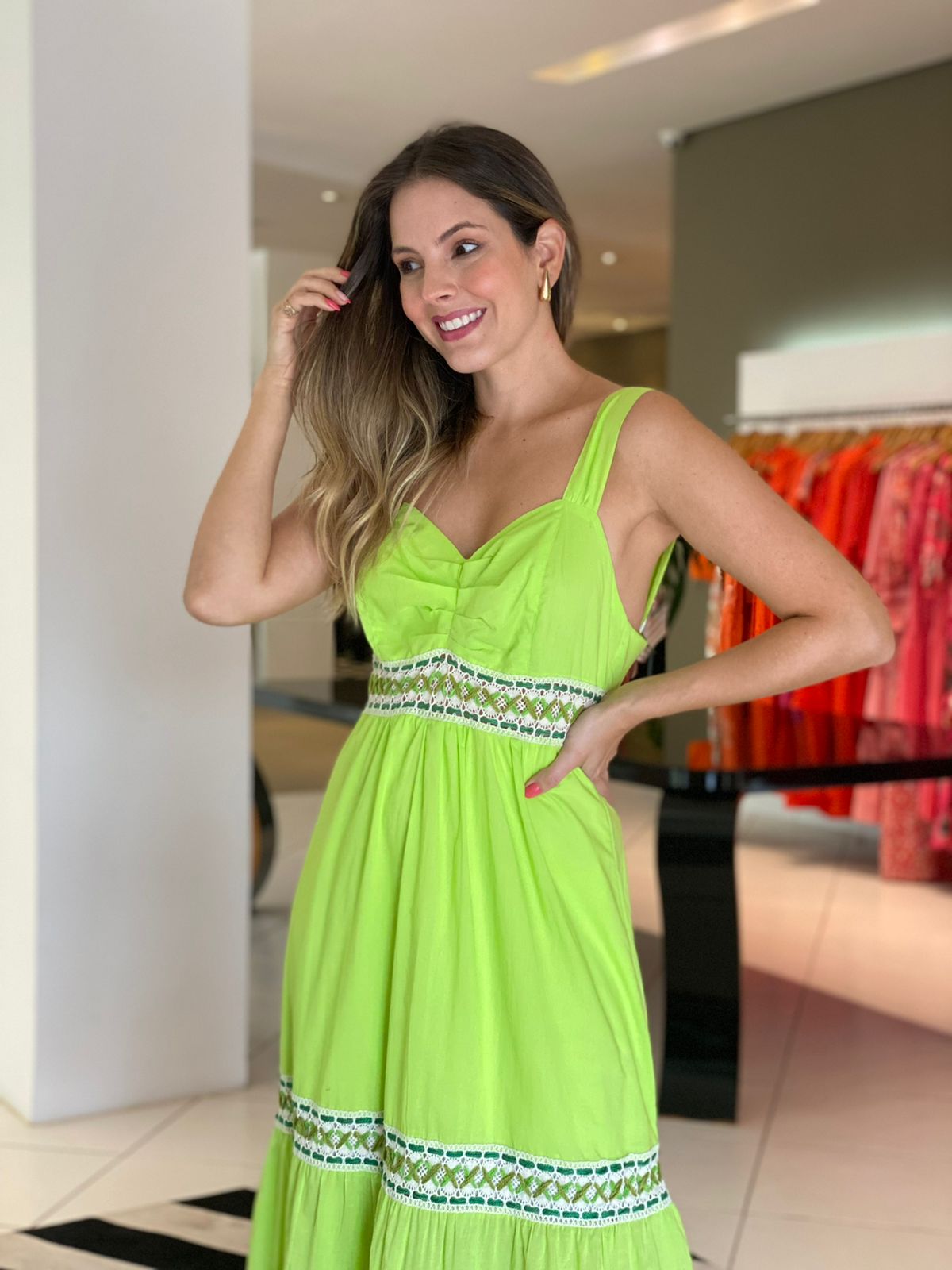 Vestido Flory Verde -