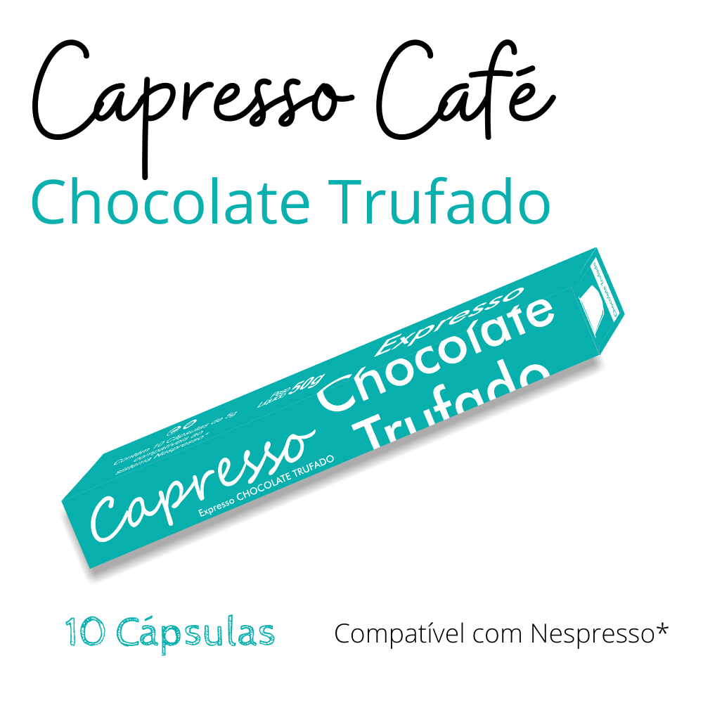 Cápsula Café Capresso Chocolate Trufado 10 Unidades